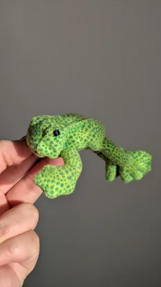 2 Pupazzi tartaruga marina e rana peluche