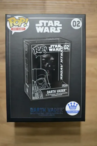 Funko Pop! Darth Vader Metálico Die-Cast