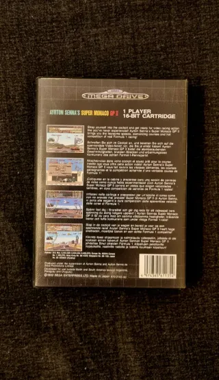 Ayrton Senna Super Monaco GP II Mega Drive