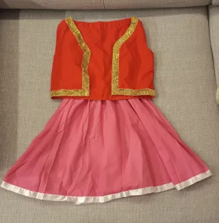 Disfraz Toadette princesa rosa Super Mario Bros