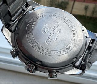 Reloj Casio Edifice Quartz Cronógrafo WR 100M