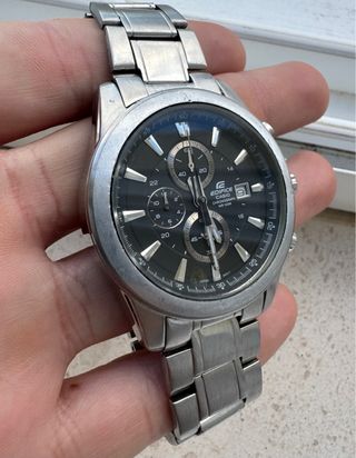 Reloj Casio Edifice Quartz Cronógrafo WR 100M