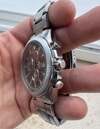 Reloj Casio Edifice Quartz Cronógrafo WR 100M