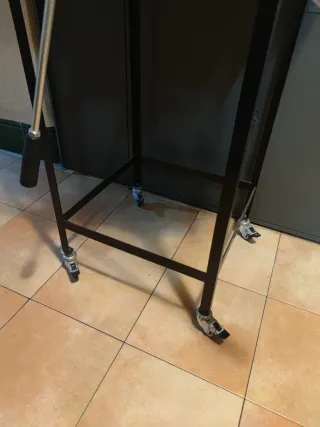 Tórculo grabado+mesa con ruedas