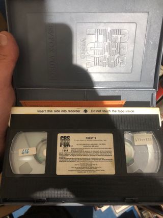 Porky's VHS CBS/FOX VIDEO