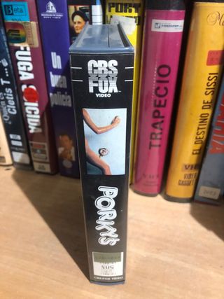 Porky's VHS CBS/FOX VIDEO