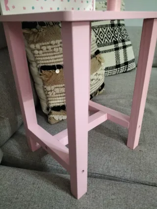 Trona in legno per bambole