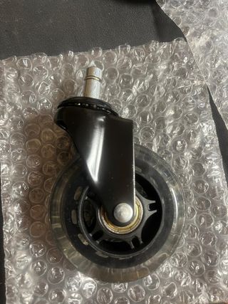 Ruedas Silla Oficina Ø75mm - Vástago 11mm