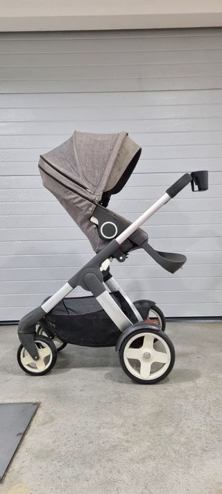 Carrito Stokke Crusi + Capazo + Accesorios