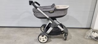 Carrito Stokke Crusi + Capazo + Accesorios