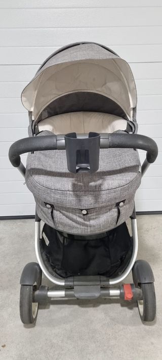 Carrito Stokke Crusi + Capazo + Accesorios
