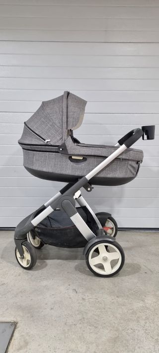 Carrito Stokke Crusi + Capazo + Accesorios