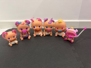 Lote 6 Bebés Bellies