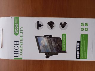 Soporte Coche Móvil y Tablet Negro