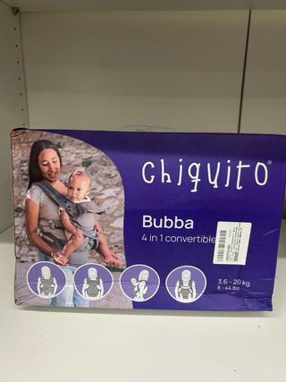 Mochila portabebés Bubba 4 en 1