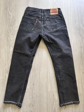 Pantalones Levi's 501 Negro Talla 33x34