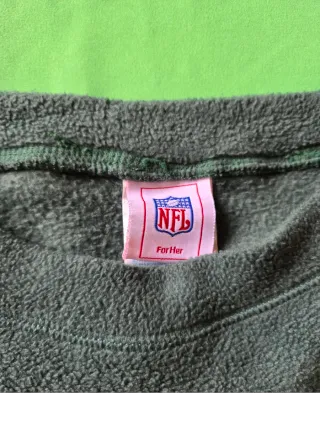 Felpa pile Packers verde