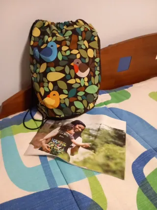 Mochila Portabebés Boba Carrier Diseño Pájaros