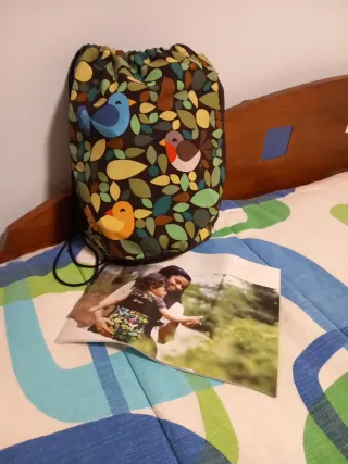 Mochila Portabebés Boba Carrier Diseño Pájaros