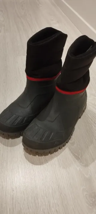 Botas de nieve negras