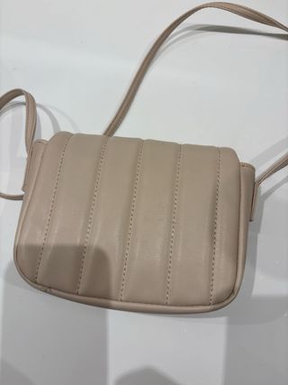 Bolso niña beige