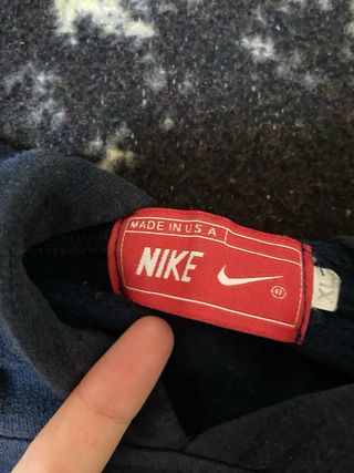 Felpa Nike Blu con Cappuccio