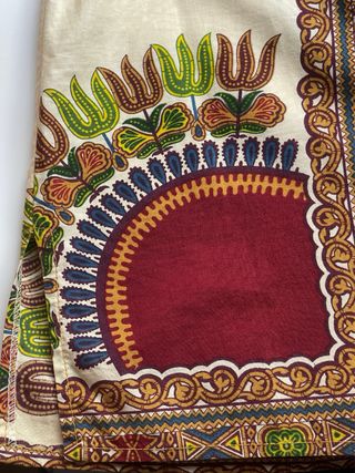 Vestido étnico estampado mujer talla única