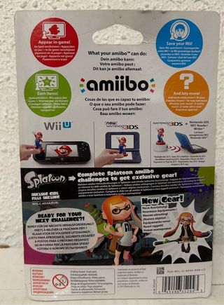 Amiibo Splatoon 1ª Edizione Nintendo
