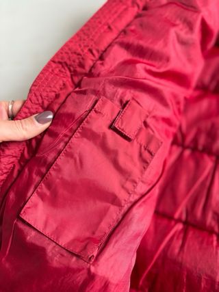Gilet rosso uomo piuma d’oca Agile