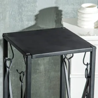 Leñero Metálico Exterior