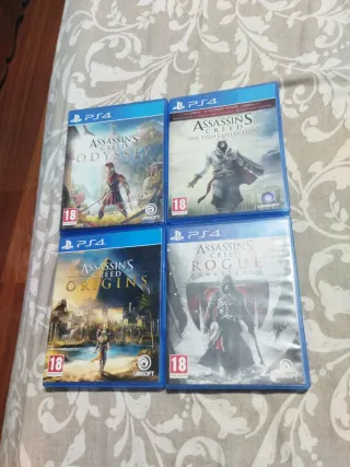Assassin's Creed PS4 (PlayStation 4) - 4 Giochi