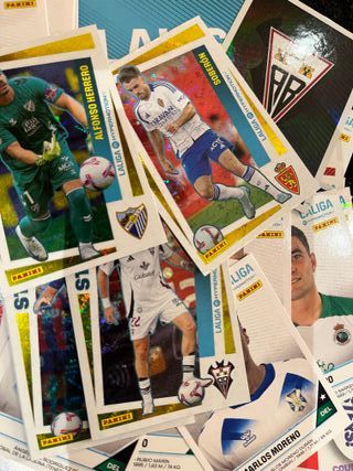Lote 200 cromos segunda Liga Hypermotion 2024-25