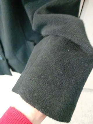 Chaquetón mujer negro