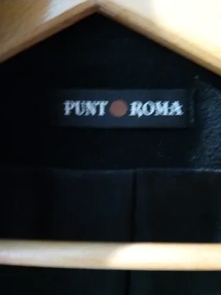 Chaquetón mujer negro