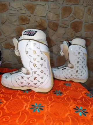 Botas Snowboard Blancas Talla 38