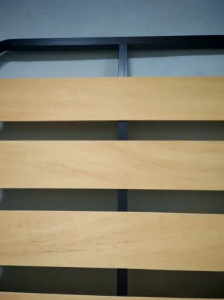 Somier 105x180cm Láminas Anchas, con patas