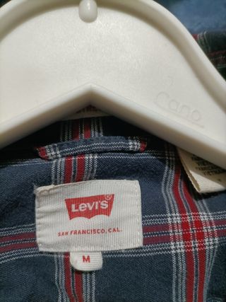 Camisa Levi's cuadros hombre Talla M
