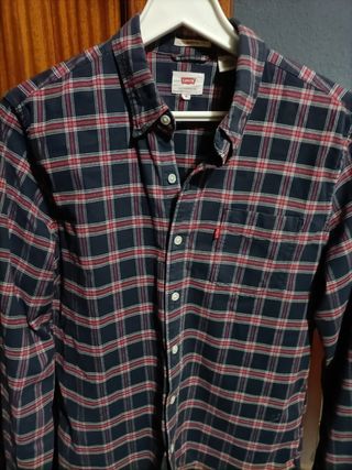 Camisa Levi's cuadros hombre Talla M