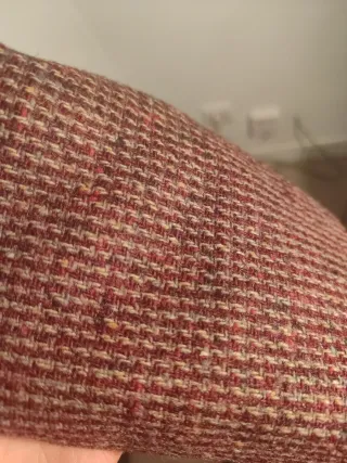 Falda marrón y multicolor