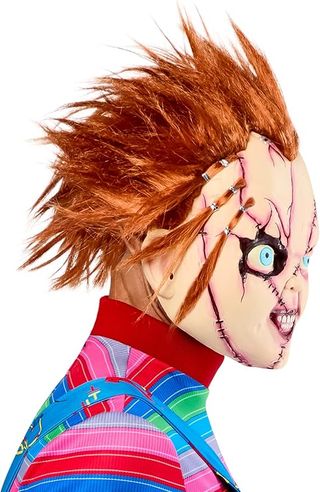 Máscara Chucky con peluca Talla Única