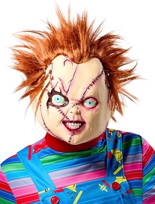 Máscara Chucky con peluca Talla Única