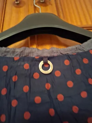 Vestido mujer manga larga estampado