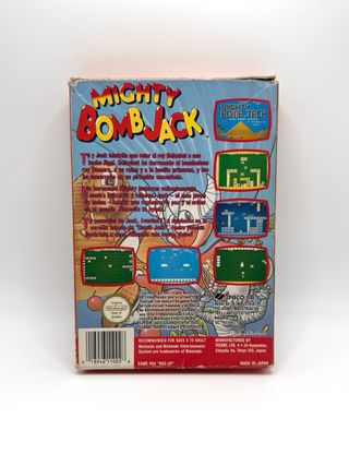 Mighty Bombjack de Nintendo NES