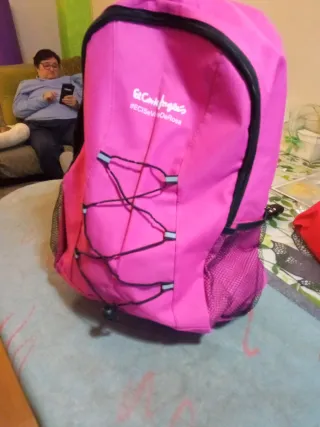 Mochila rosa