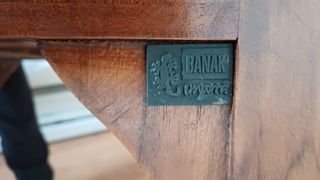 Sillas y banco madera Banak Importa