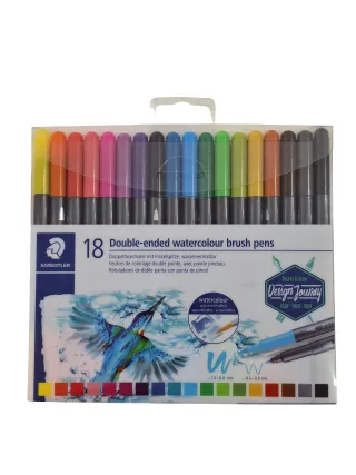 Set 18 Rotuladores Acuarela Staedtler