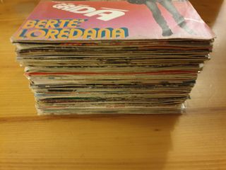 LOTTO 50 DISCHI 45 GIRI MUSICA ITALIANA 60, 70, 80