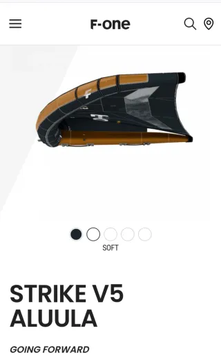 Wing F-one Strike Aluula 5m V5 2025