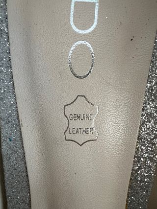 Zapatos de tacón Aldo plateados