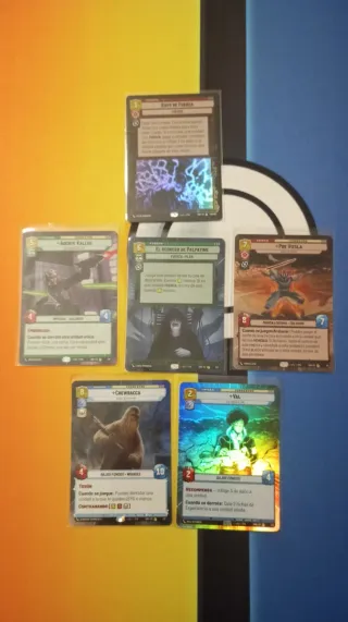 Lote cartas Star Wars Unlimited